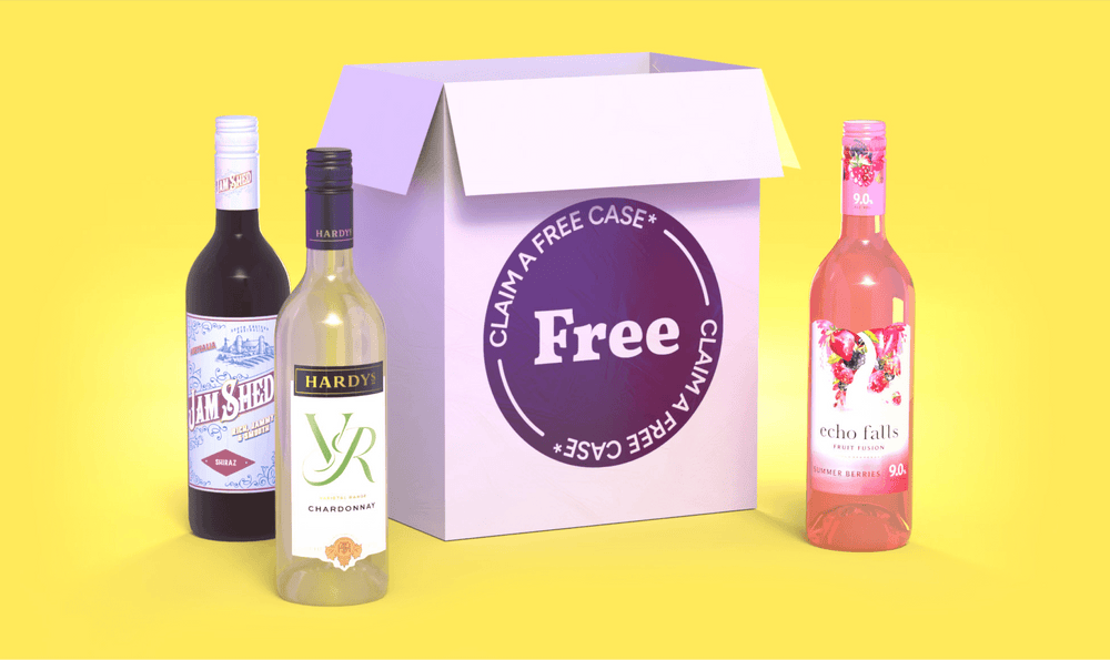 CLAIM A FREE CASE OF WINE