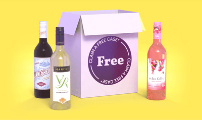 CLAIM A FREE CASE OF WINE
